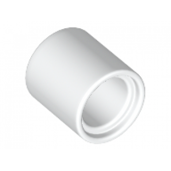 Technic, Hefbalk Dik 1x1 (Spacer) White